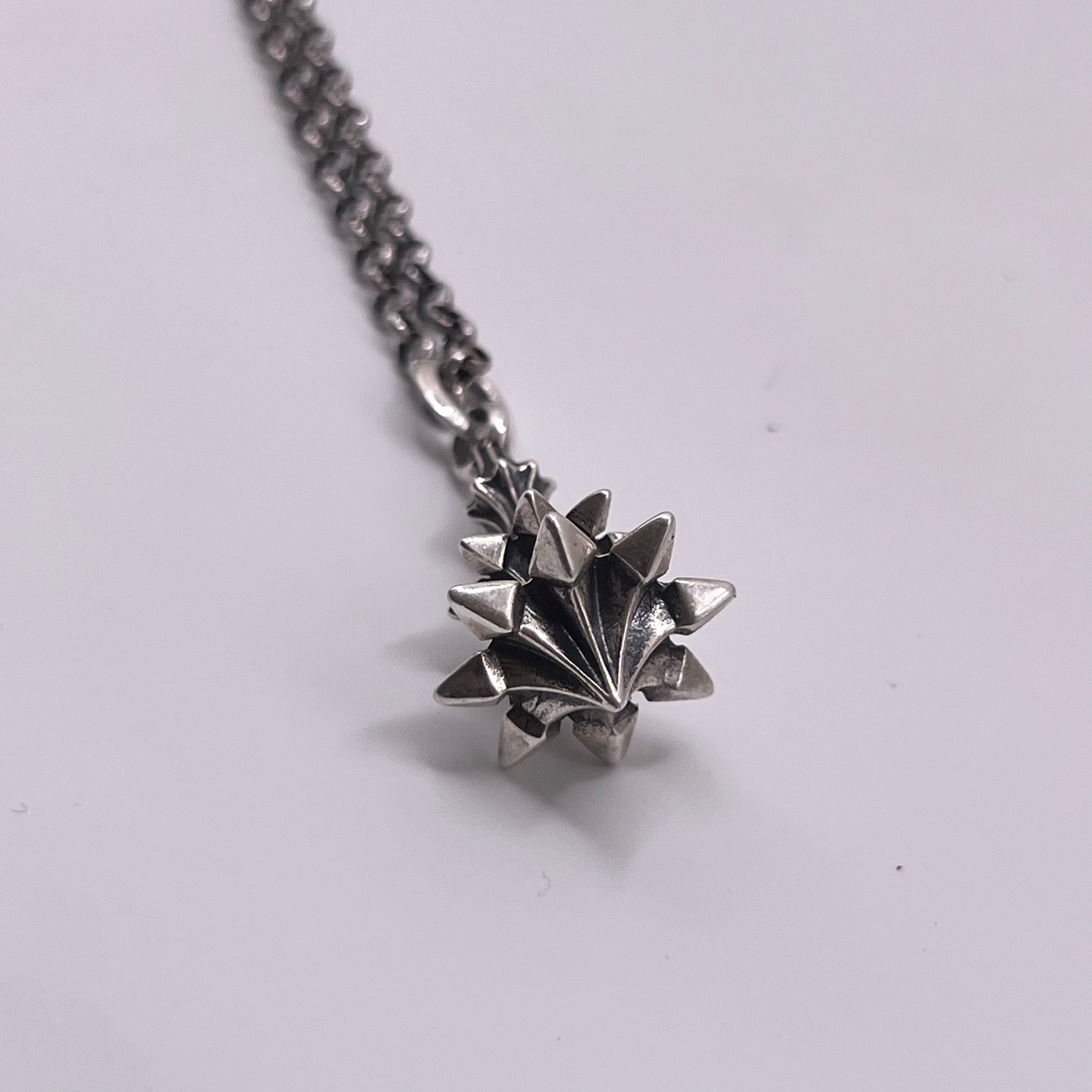 Silver Nazgul Flail Pendant