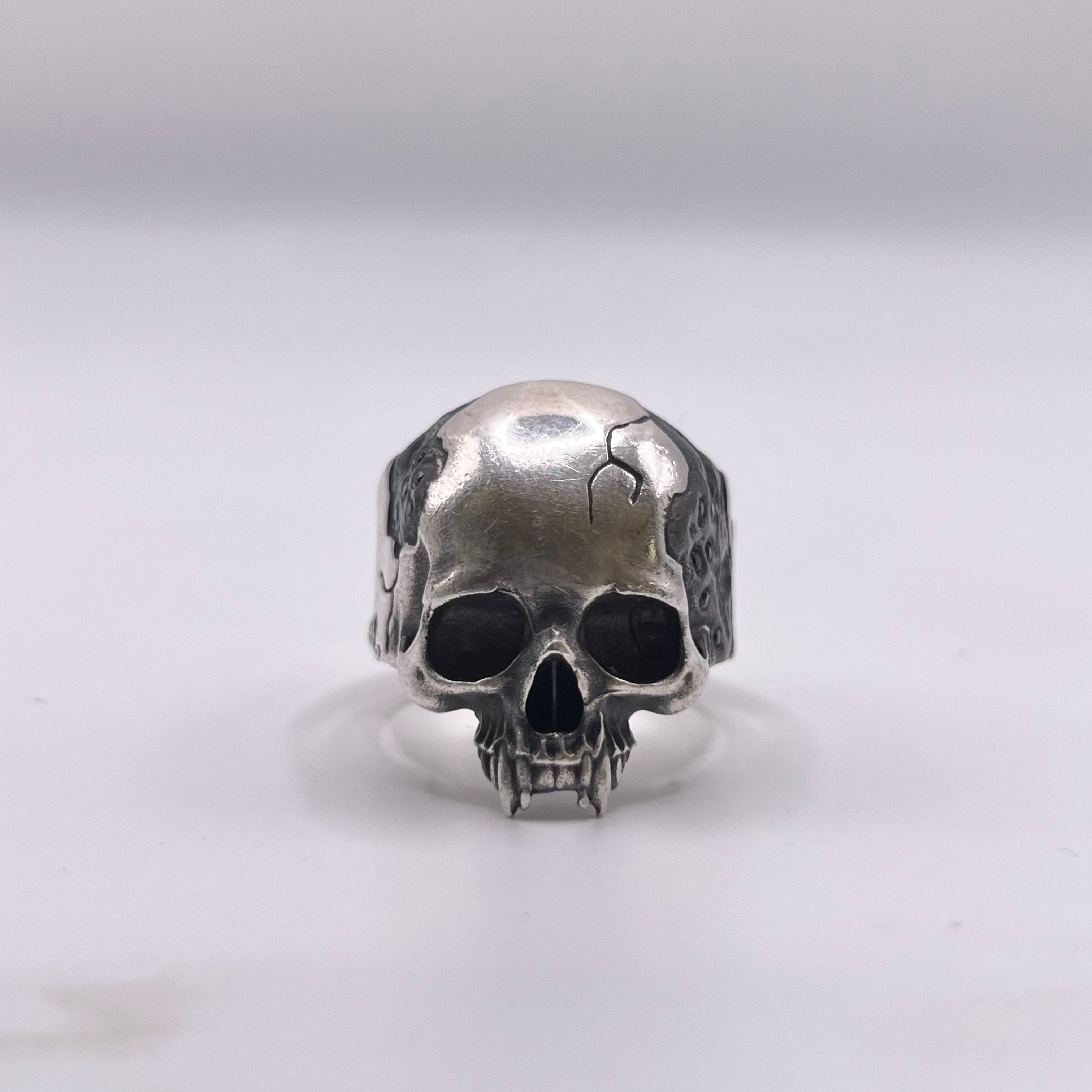 Silver Decayed Skull of Drakon