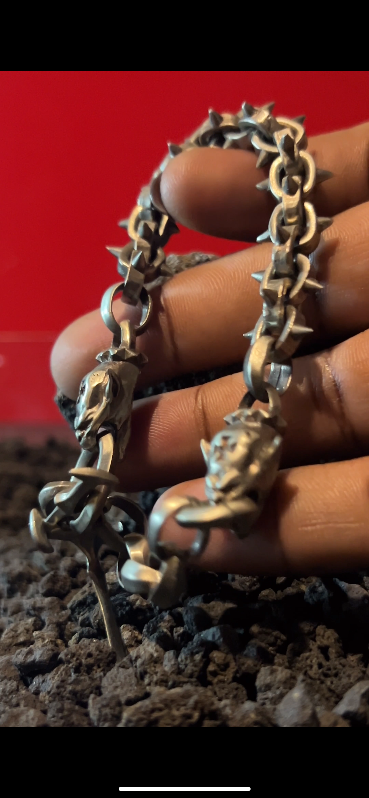 Terror's Ritual Chain Bracelet