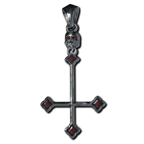 Silver Cross Of Torment Pendant