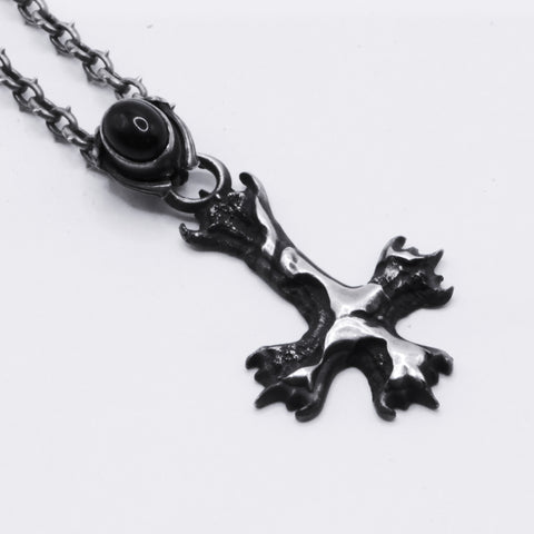 Decayed Funeral Cross Pendant