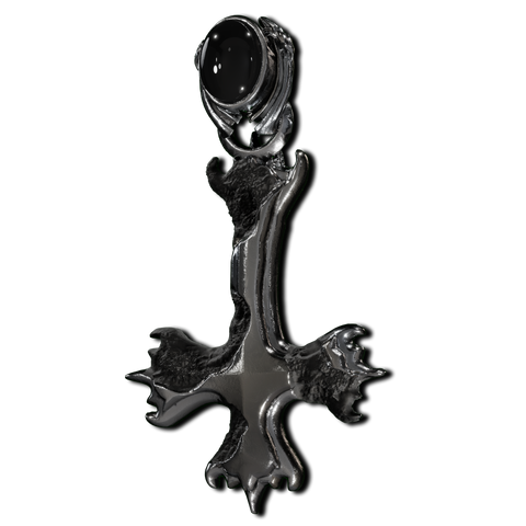 Decayed Funeral Cross Pendant