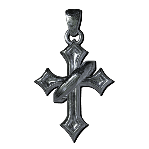 Halo Cross Pendant