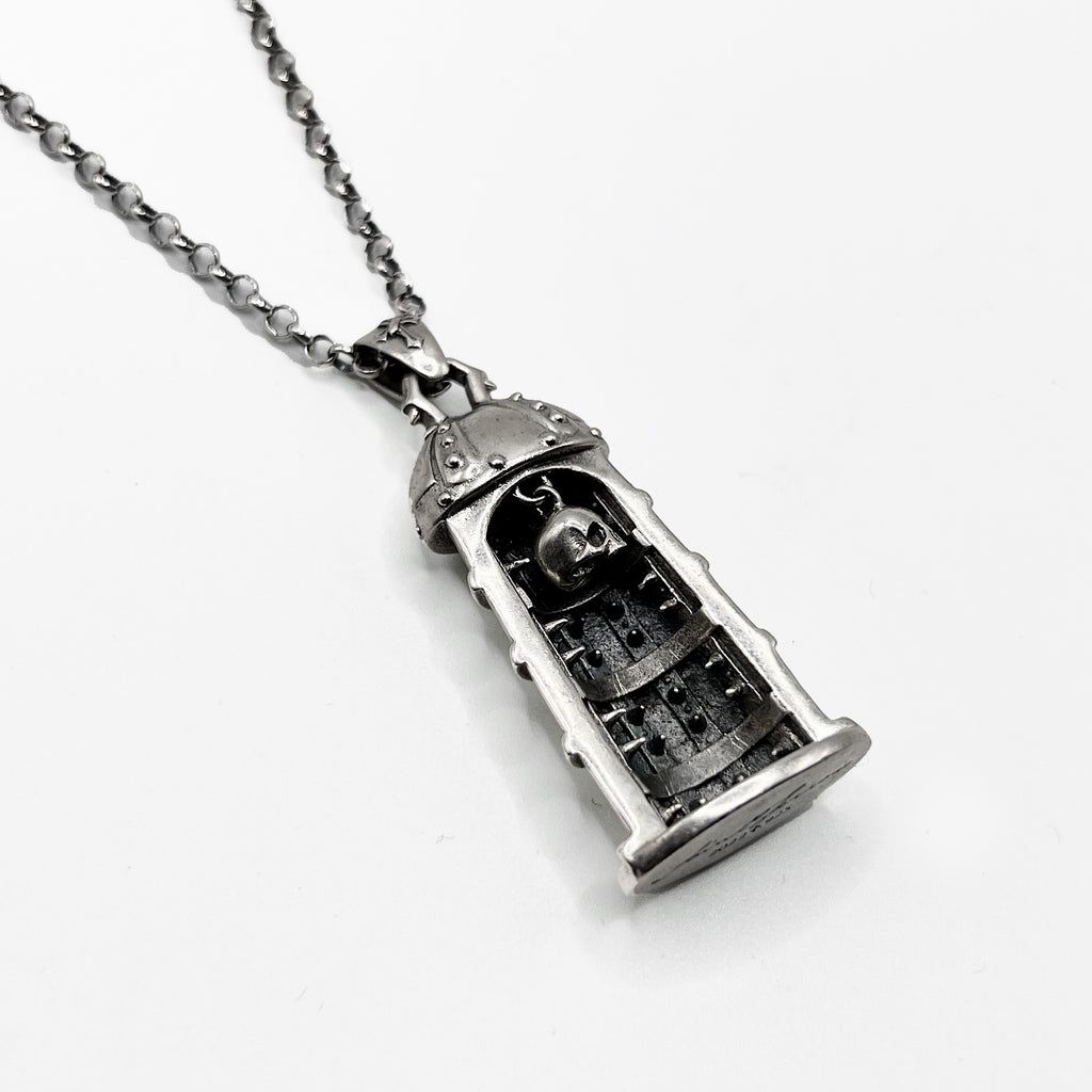 iron maiden pendant