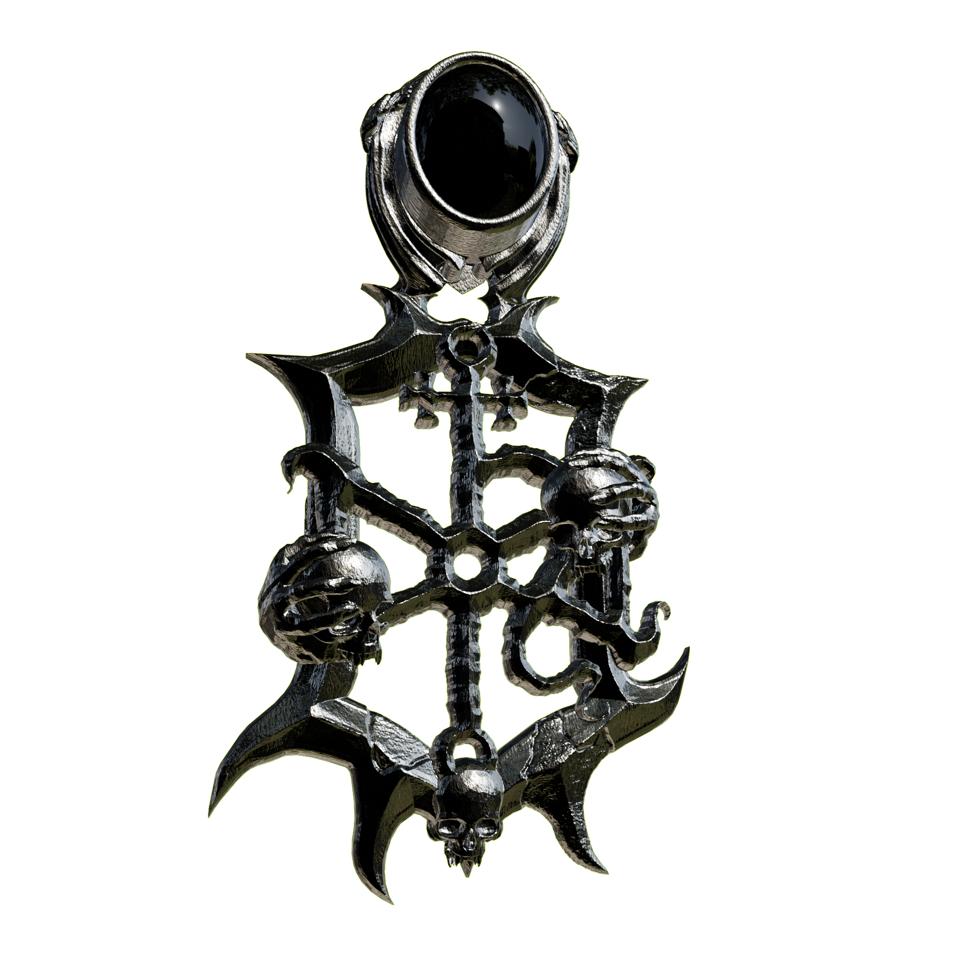 Steel Sigil of the Black Mage